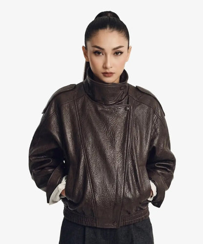 Women_sVintageOversizedFauxLeatherJacketHighCollarBikerStyle