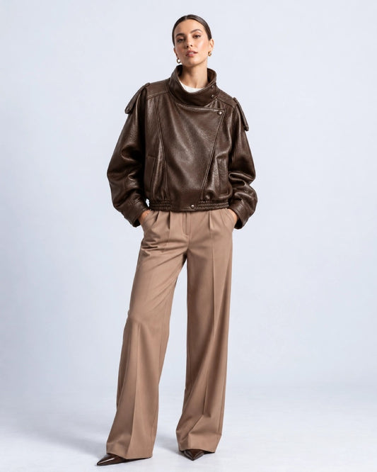 Women_s_High_Collar_Vintage_Oversized_Leather_Jacket