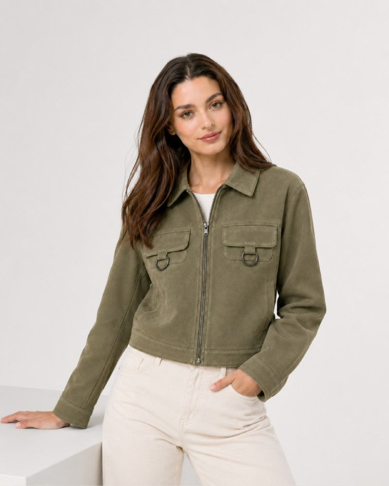 Women_s_Olive_Green_Faux_Suede_Utility_Crop_Jacket