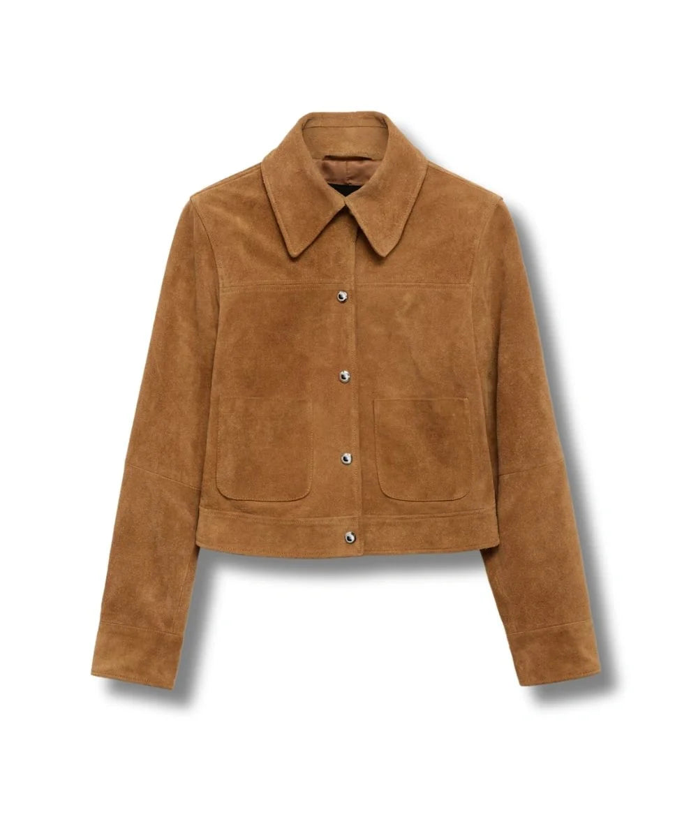 Women's Suede Leather Jacket