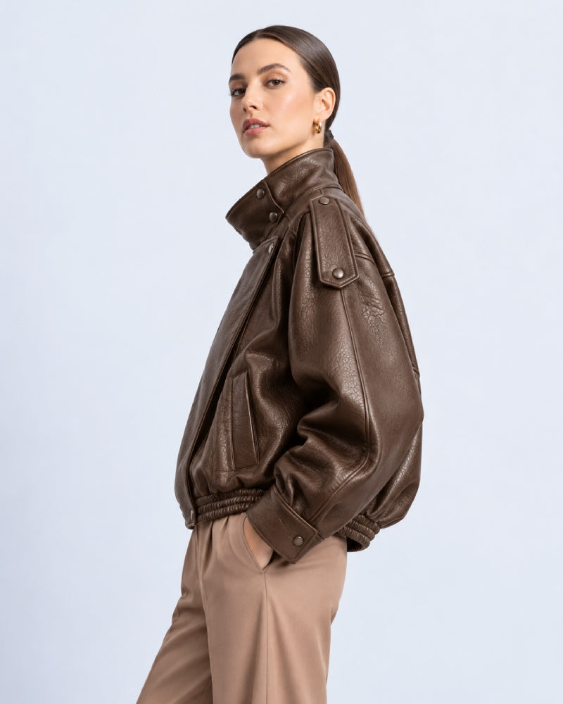 Women_s_Vintage_Oversized_Leather_Jacket_High_Collar_Biker_Style